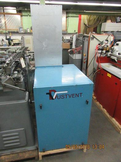 Used 2530-550 Dustvent Cabinet Style Dust Collector, Model # 3-150