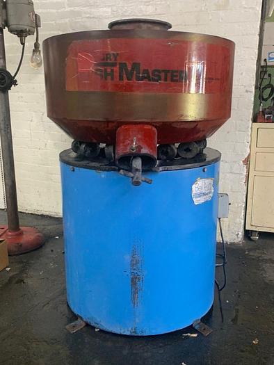 Used Bel Air Finish Master Vibratory Finishing Machine FM6000 3 Cu Ft.