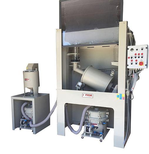 Used Gold Refining by Aqua Regia Rotating Plastic Tumbler