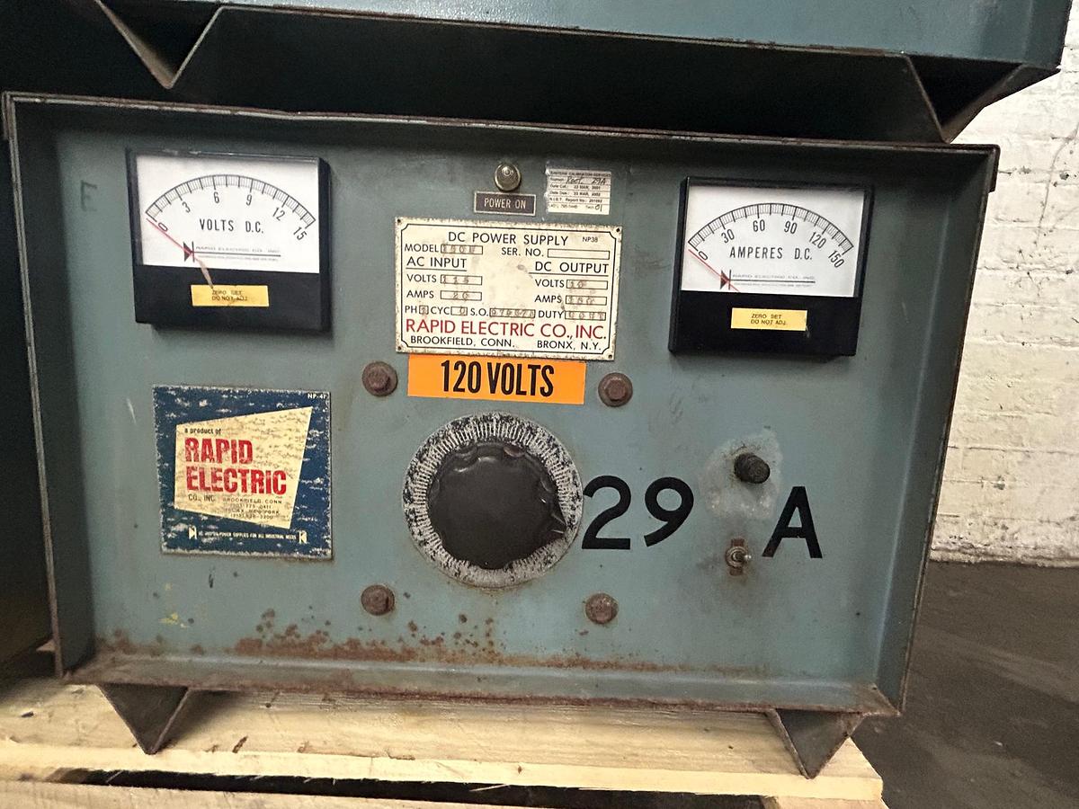 Used Rapid Power Technologies-Electroplating Rectifier for Industrial Metal Finishing
