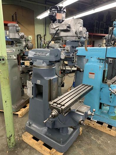 Used 1011-470 Bridgeport 1-1/2 HP Vertical Ram Type Turret Milling Machine, Model BR2J