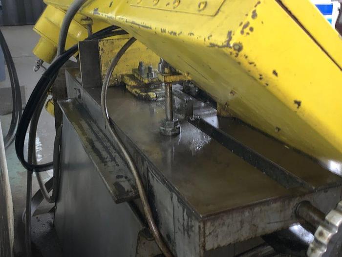 Used 4466-600 W.F. Wells 9″ x 18″ W-9 Double Column Horizontal Band Saw / Series 1- Hydraulic Control