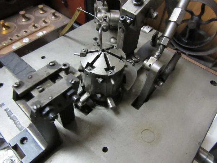 Used 9348-385 RARE Antique Stocking Mesh Jewelry Making Machine S/N: 6.30.64