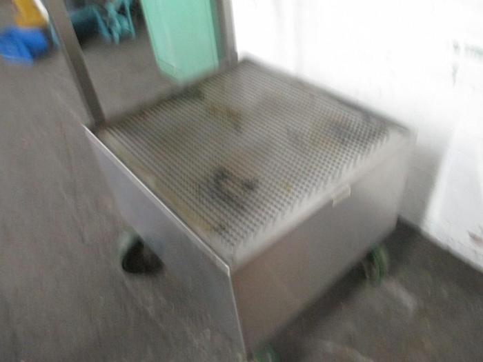 Used 8836-560 Stainless Steel Roll Around Cart