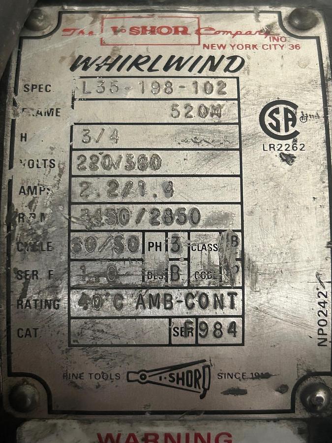 Used Precision Metal Works Chain Grinding Machine