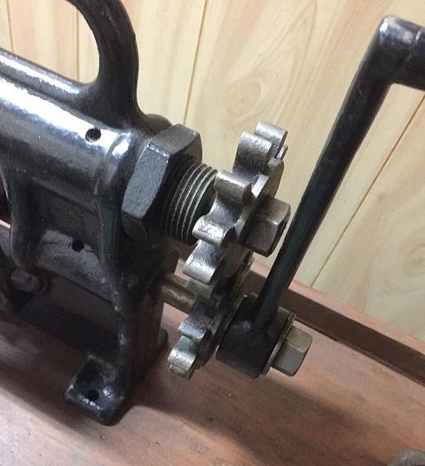 Used 3118-385 Antique Bench Model Hand Operated Slitter, Circa 1900