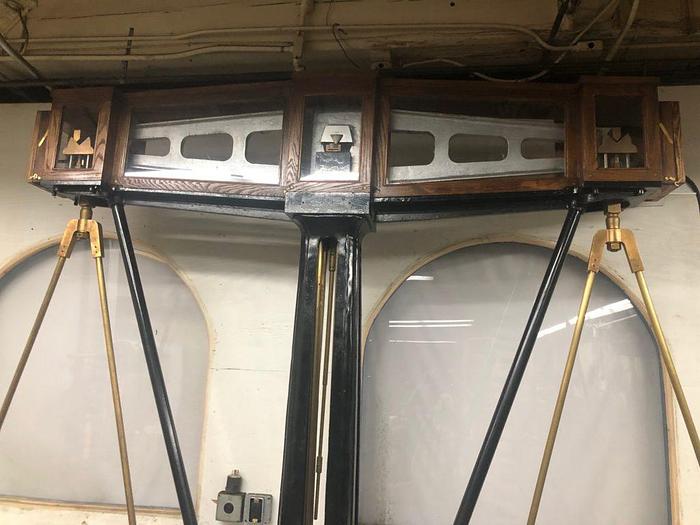 Used 4777-385 Antique US Mint Henry Troemner Type Gold Assay Bullion Balance Beam Scale