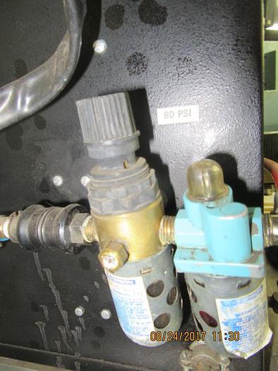 Used 1975-300 JOYAL MDL. L1G-5 5KVA BUTT WELDER WITH JOYAL MICRO PROCESSOR WELDING CONTROL