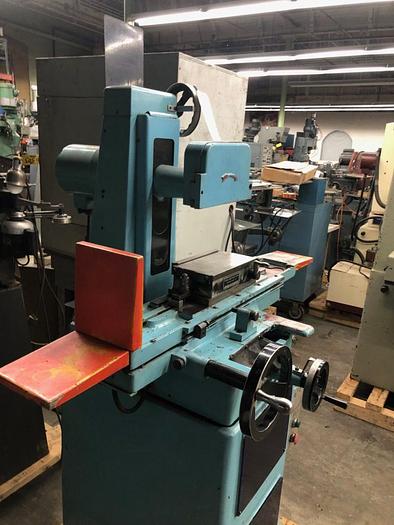 Used Freeport Hand Operated 6″ x 18″ Surface Grinder, Model SGS618