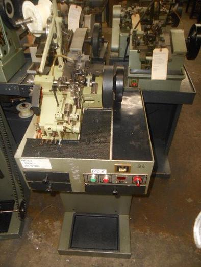 Used 0211-100 MGZ Single Curb Chain Making Machine Model MGZ 93