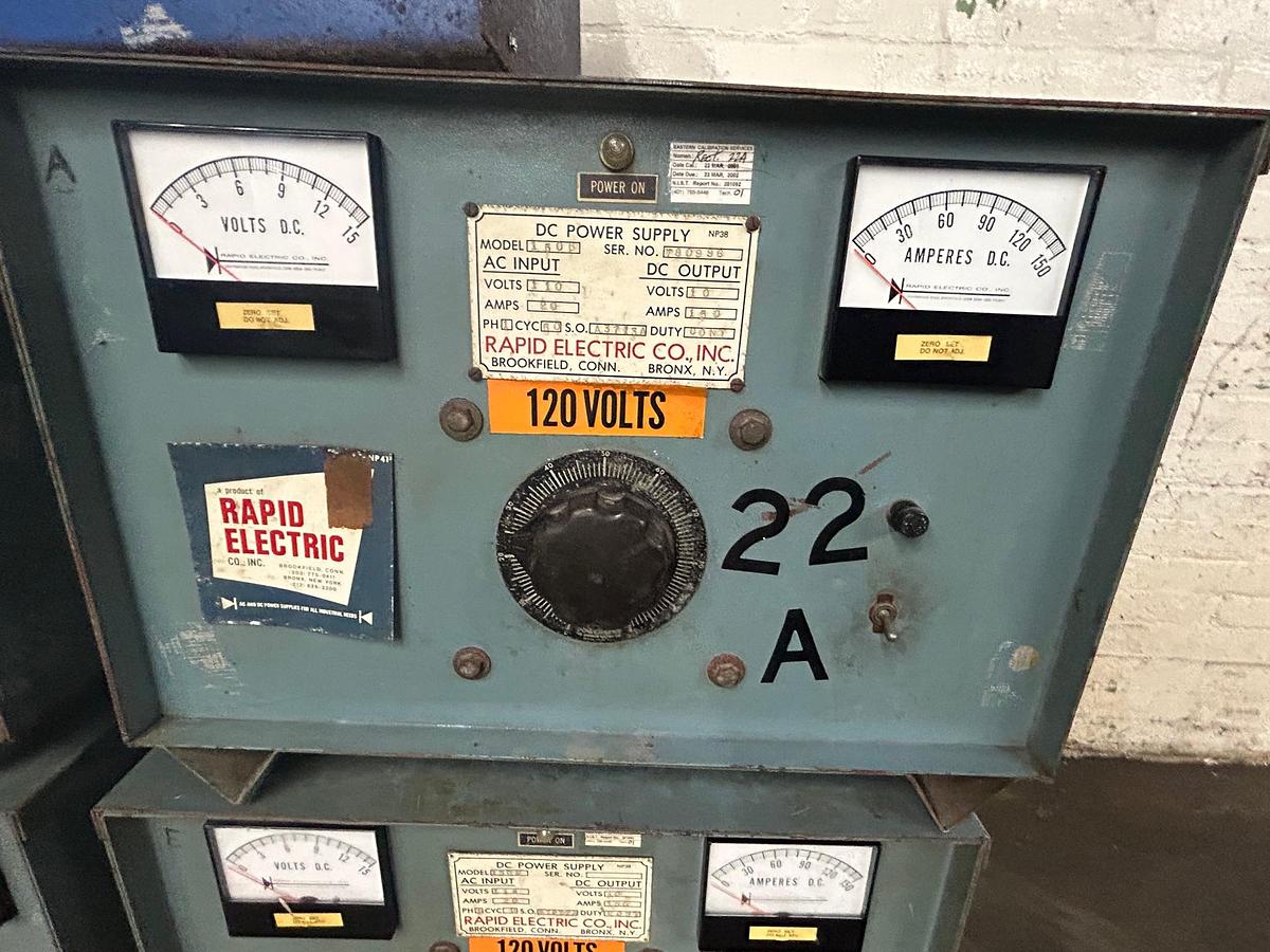 Used Rapid Power Technologies-Electroplating Rectifier for Industrial Metal Finishing