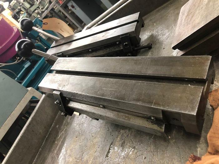 Used 2452-440 Hardinge Lever Operated Double Tool Cross Slide, Model E