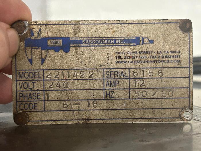 Used Burnout Furnace Oven Kiln 20" x 20" x 20"