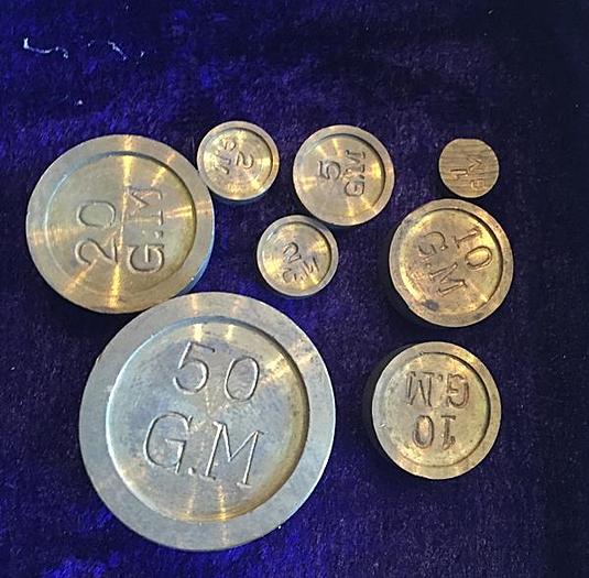 Used 1596-385 Antique Troemner Type Balance Beam Scale