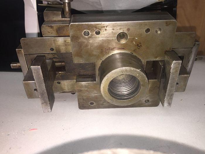 Used 2841-385 Antique MJ Brohen Brocading Ellipse Precision 360 Chuck/Vise & Oval Attachment