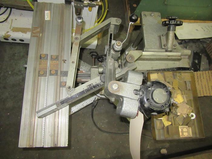 Used 2132-330 New Hermes Pantograph / Engraving Machine, Model TX-A