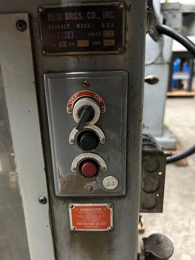 Used 3926-420 Reid 618P 6″ x 18″ Surface Grinder, Power X & Y Axis feed