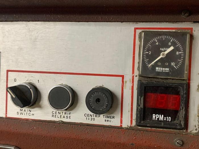 Used 4480-310 Nicem C500 MASTER Semi-Automatic, Single Station Centrifugal Spin Casting Machine
