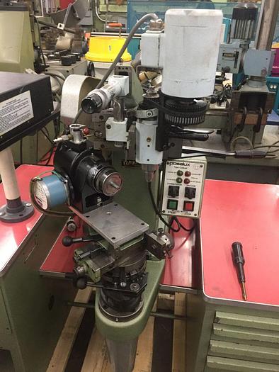 Used 2792-110 POSALUX “SWISS” COFACET MARK II Diamond Faceting Cutting Machine for Jewelry with HAAS #5C CNC Control