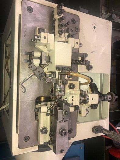 Used 3261-100 FICO Type Single or Double Cable Chain Making Machine Tooled 0,22mm Single Cable
