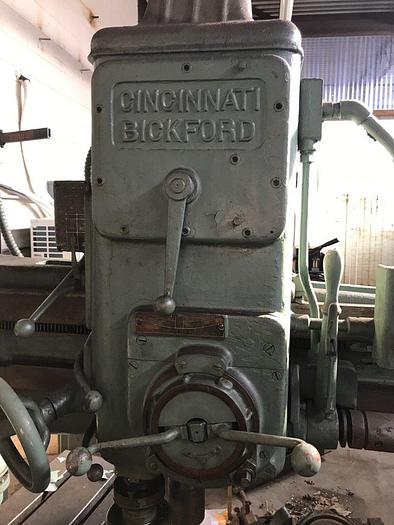 Used 2861-410 Cincinnati Bickford Tool Company Radial Arm Drill 3′ x 9″