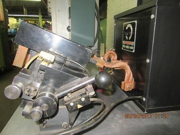 Used 1975-300 JOYAL MDL. L1G-5 5KVA BUTT WELDER WITH JOYAL MICRO PROCESSOR WELDING CONTROL