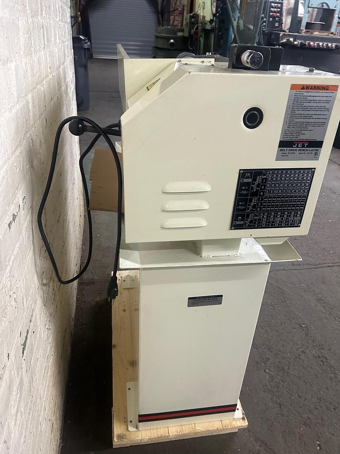 Used Jet BD-920W 9" x 20" Belt Drive Bench Lathe, Inch/Metric / Well Tooled