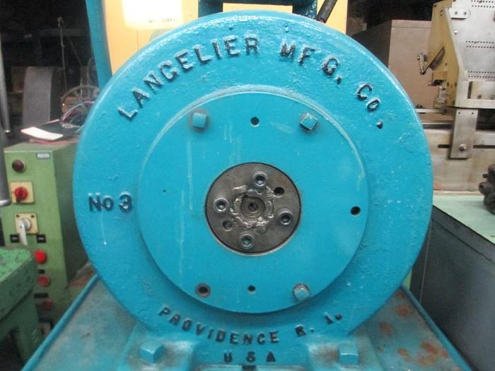 Used 1349-140 Langelier No. 3 Rotary Swager 3/16″ Solid Capacity