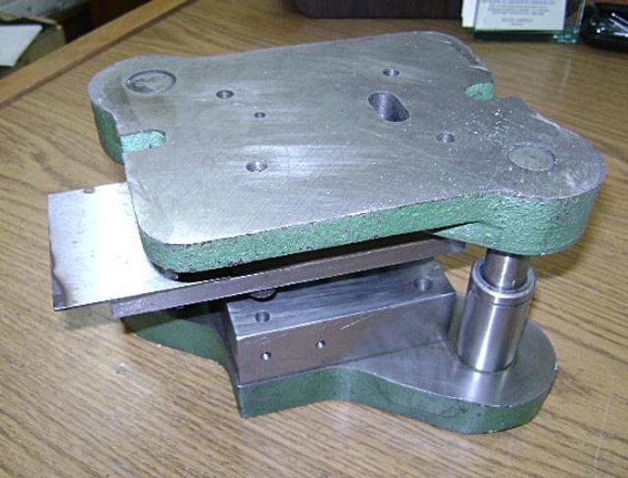 Used 1952-390 STAMPING PRESS TOOL & DIE SET TO MAKE RABBIT FINDING