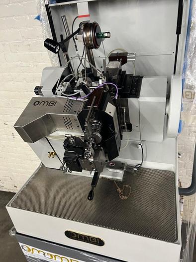 New OMBI Model GUF18-SG-DSDL Automatic Machine for Cable or Curb Chain / Tooled 1.40mm