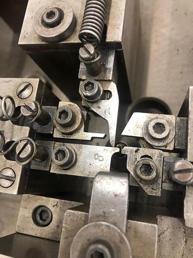 Used 3376-145 Four Slide (4-Slide) Wire Forming Machine for Jewelry Earring Loop/Eyelet Wire Size .098