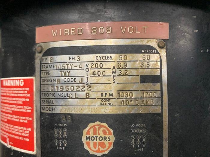 Used Bridgeport Series 1, 2HP Vertical Knee Mill with 6″ Vise & Acu-Rite 2-Axis DRO