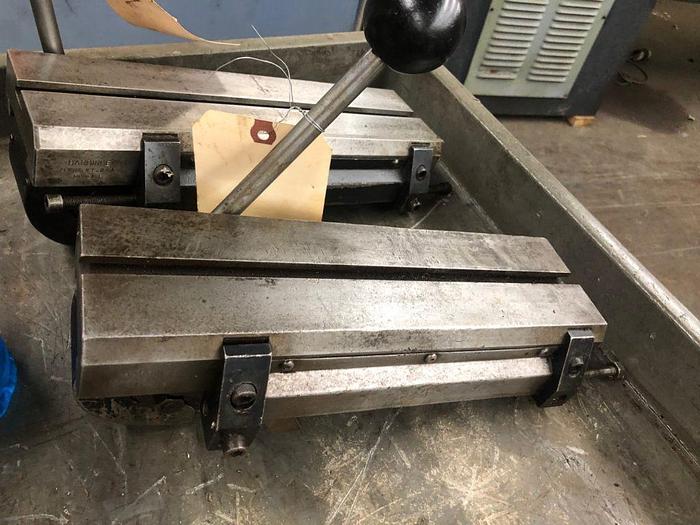 Used 2110-440 Hardinge Lever Operated Double Tool Cross Slide, Model E