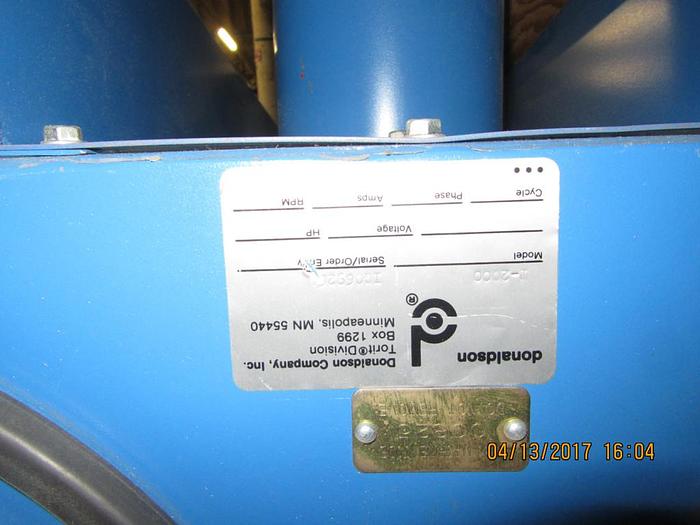 Used 3442-550 Donaldson Torit T-2000 Fume Collector – With Hood & Blower – Welding Fume