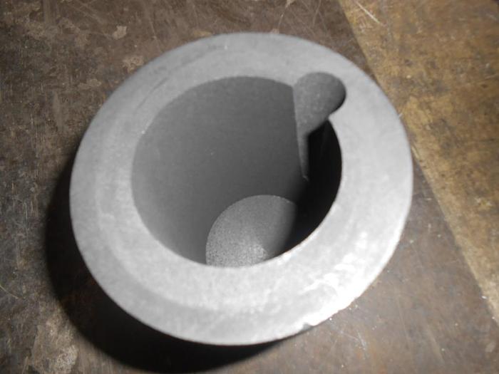 Used 7483-185 (48) Graphite Melting Crucibles – 3 kg Capacity