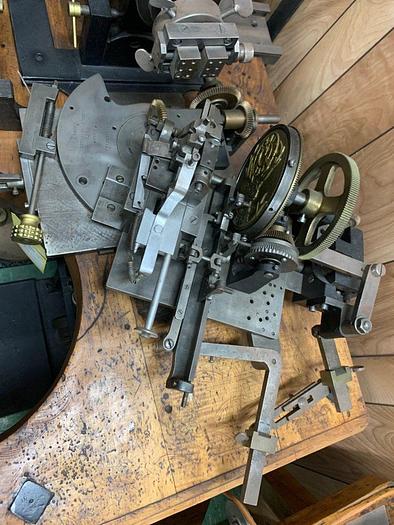 Used 0365 RA Lienhard Chaux-De-Fonds Engine Turning Machine Circa 1904