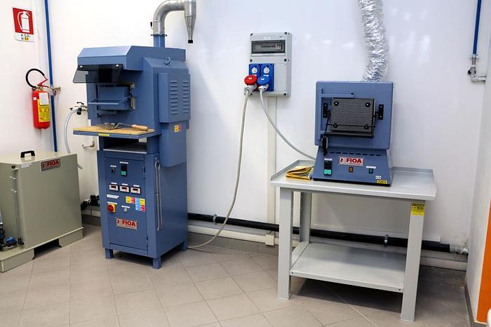 Used Complete Fire Assay Laboratory by Cupellation