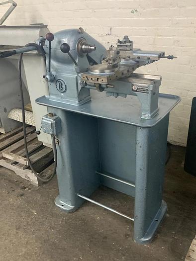 Used Benzinger Inside Turning Horizontal Ring Lathe with Precision Radius Attachment