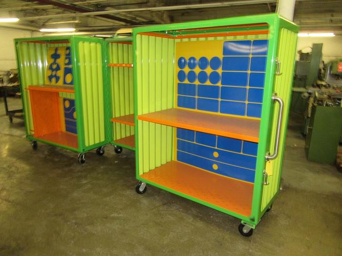 Used 3400-560 Portable Storage Container – Metal Construction