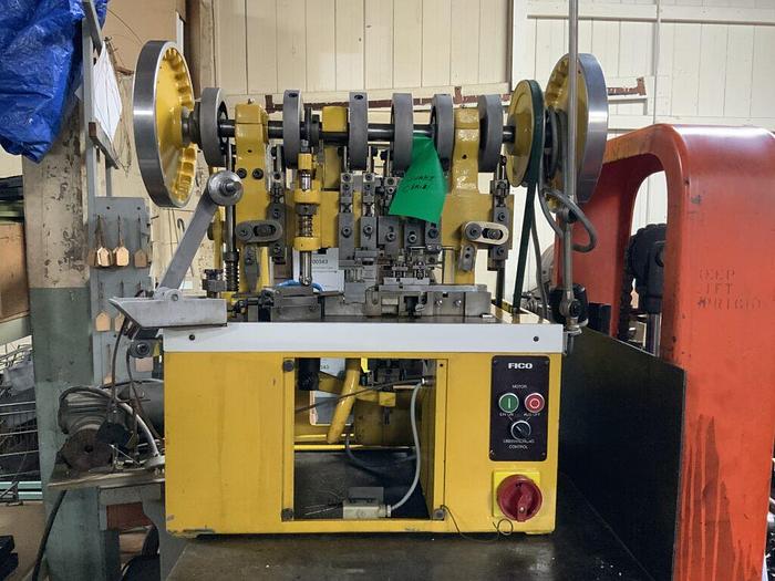 Used 5928-100 FICO Snake Chain Machine Model FSCHK Tooled 1,6mm Round Snake Chain – New 1994