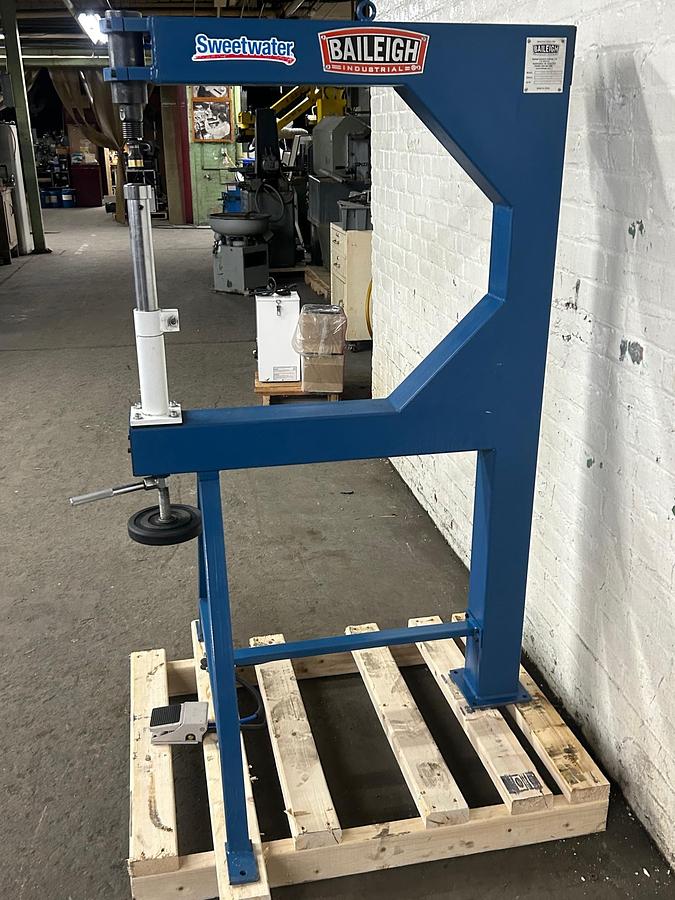 Used Baileigh Industrial Air-Powered Planishing Hammer Model PH-24A