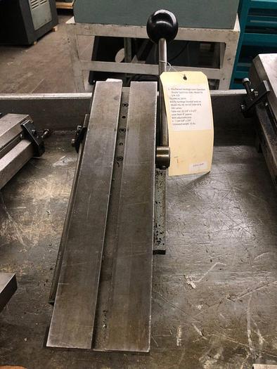Used 2452-440 Hardinge Lever Operated Double Tool Cross Slide, Model E