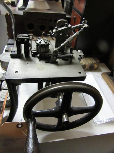 Used 9348-385 RARE Antique Stocking Mesh Jewelry Making Machine S/N: 6.30.64