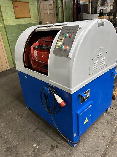 Used Mass Finishing Colo KFW-40 Horizontal High Speed Barrel Finishing Deburring Polishing Machine New 2020