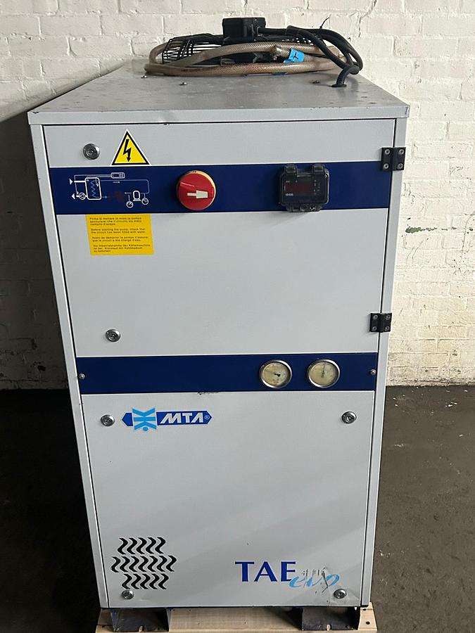 Used MTA SPA. Model TAE EVO 031 Chiller Refrigeration for Induction Melting