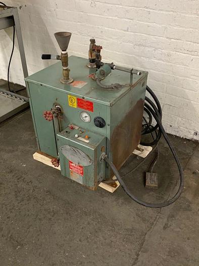 Used 1853-700 Welch 100 PSI Industrial Heavy Duty Jewelry Electric Steam Cleaner, Electric Foot Pedal Control