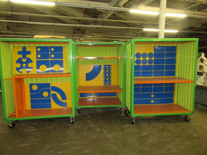 Used 3400-560 Portable Storage Container – Metal Construction