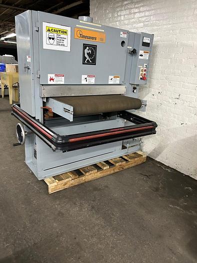 Used 3425-590 Timesavers 137-1HD/60 37″ x 60″ Single Head Wide Belt Sander