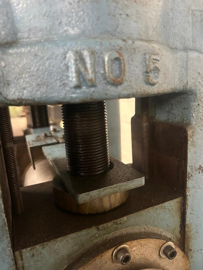 Used Mossberg & Granville 9" x 6" Heavy-Duty Power Industrial Breakdown Rolling Mill No. 5