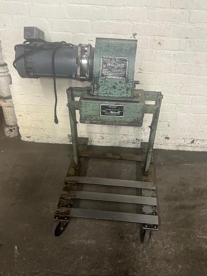 Used Cooper Weymouth 6" Scrap Chopper Recycle Shred Metal Brass Steel Heavy Duty